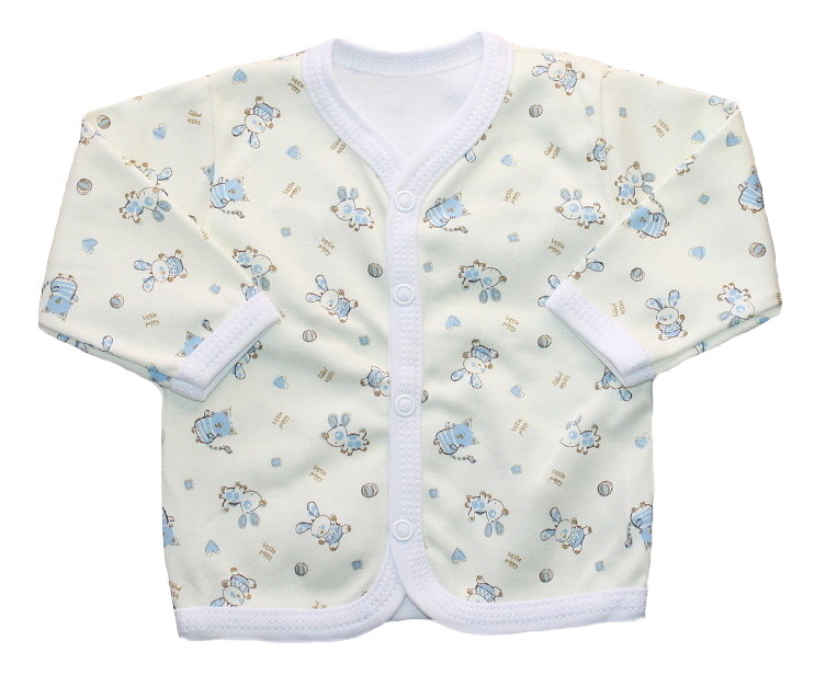 Kojenecká 4D souprava Modrá zvířátka 50