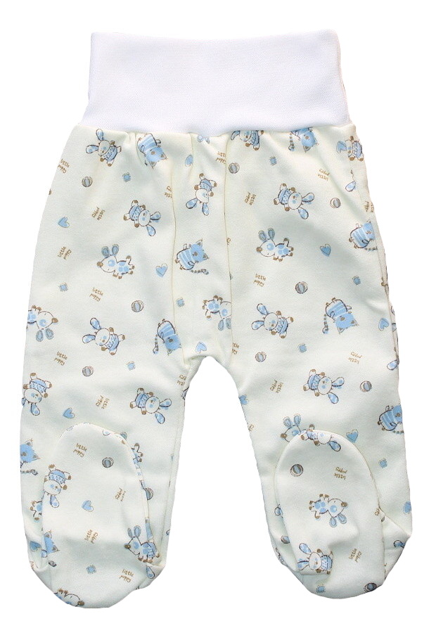 Kojenecká 2D souprava Modrá zvířátka 50