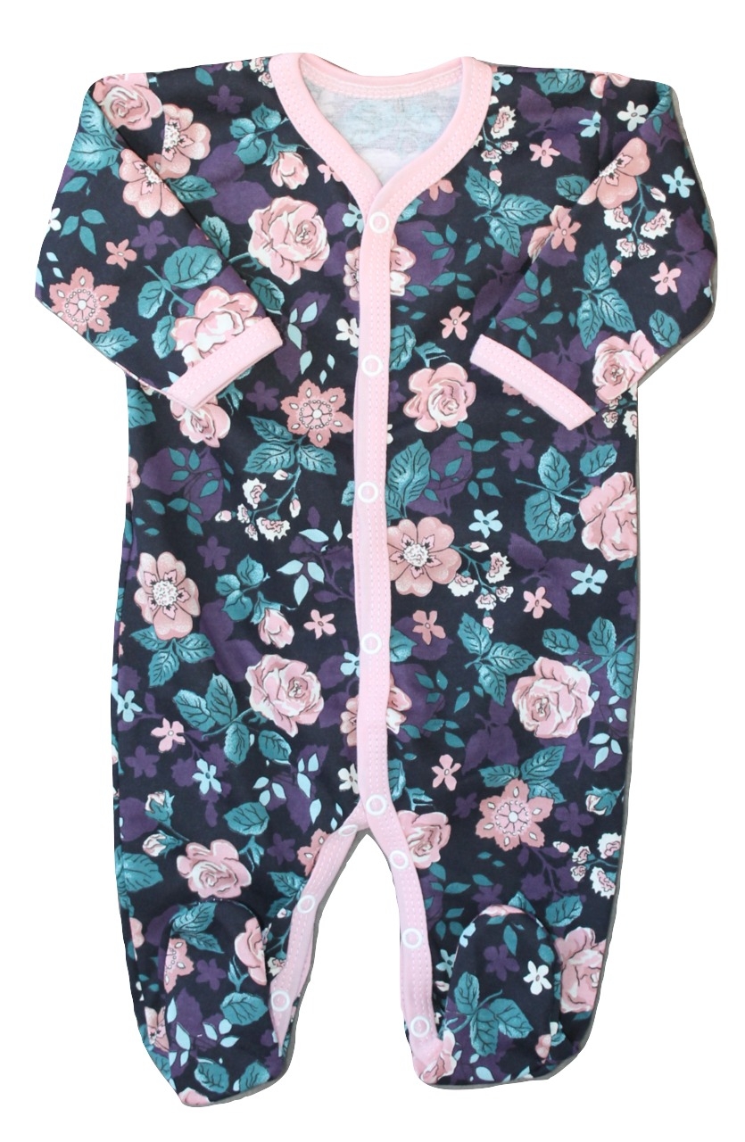 Kojenecké body dl. rukáv Růžička 80
