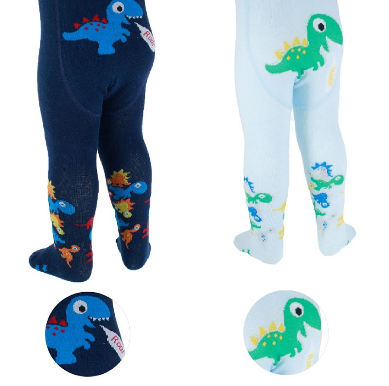 Kojenecké punčocháčky DINO sv. modré