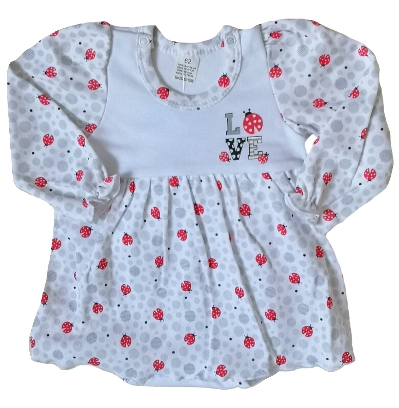 Kojenecké body se sukýnkou LadyBird bílé 74