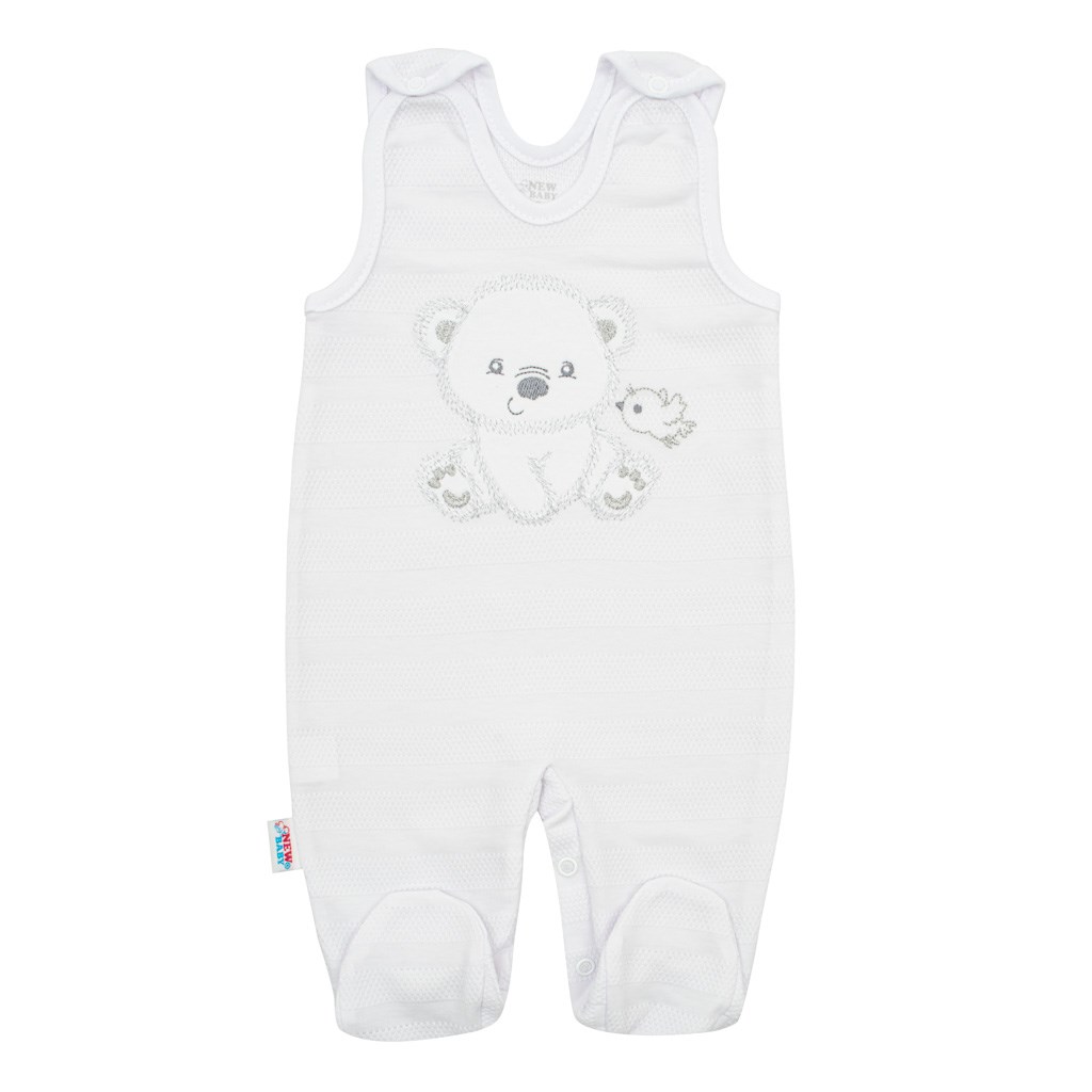 Kojenecká 4D souprava do porodnice SWEET BEAR bílá 56
