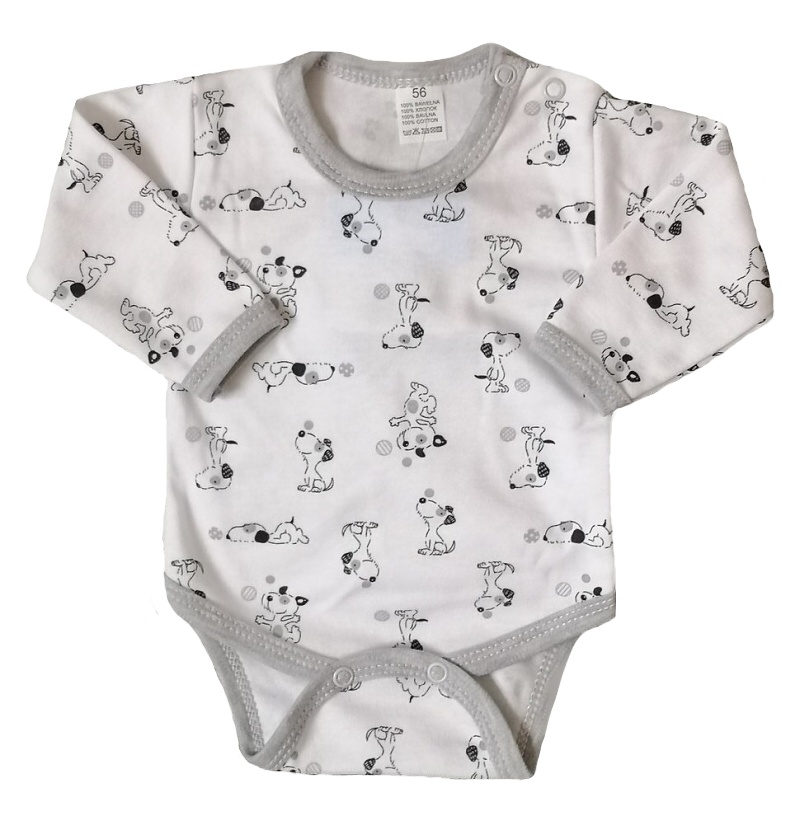 Kojenecké body dl. rukáv Punťa 74