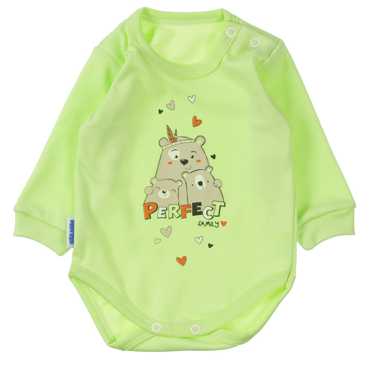 Kojenecká 2D souprava Perfect family zelená 74