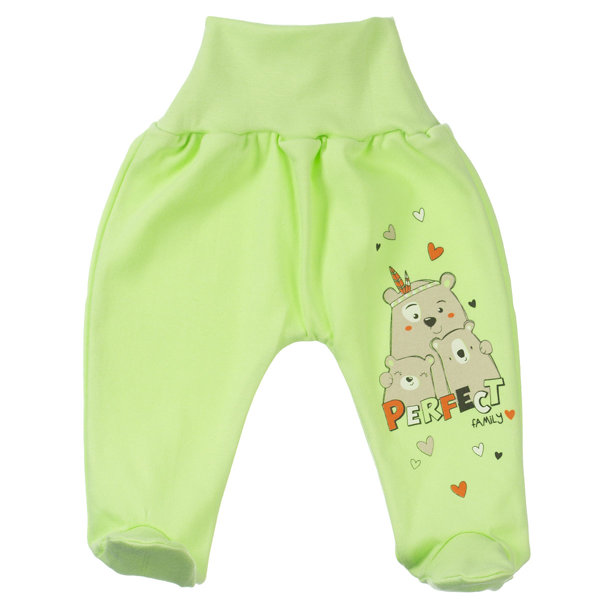 Kojenecká 2D souprava Perfect family zelená 74