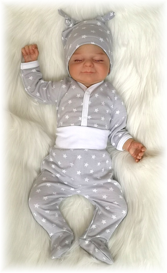 Kojenecké polodupačky White star 80