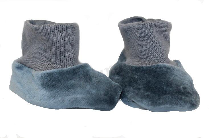 Sametová mikina s kapucí sv.šedá 80