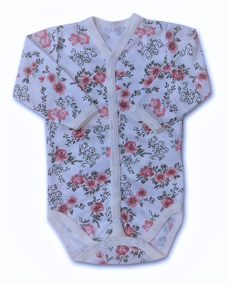 Kojenecké propínací body Rose krém 62