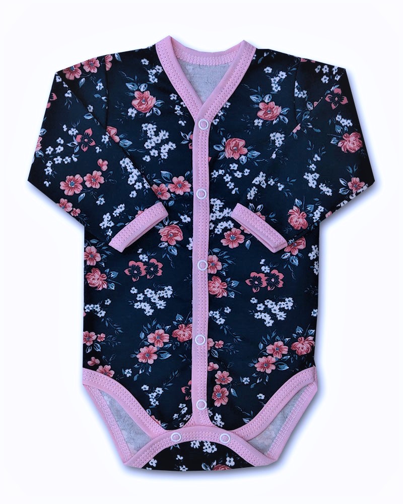 Kojenecké propínací body Rose modrá 62