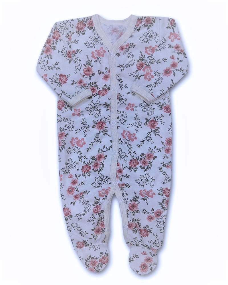 Kojenecký overal Rose krém 80