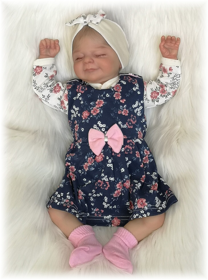 Dívčí letní šatičky Rose modrá 80