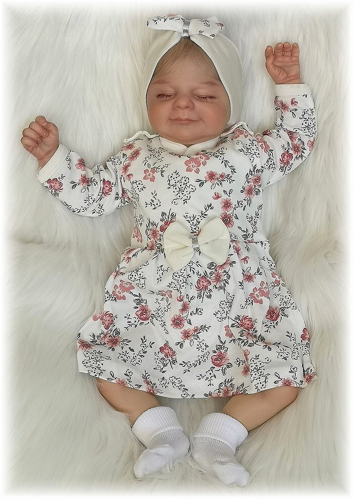 Dívčí letní šatičky Rose krém 86