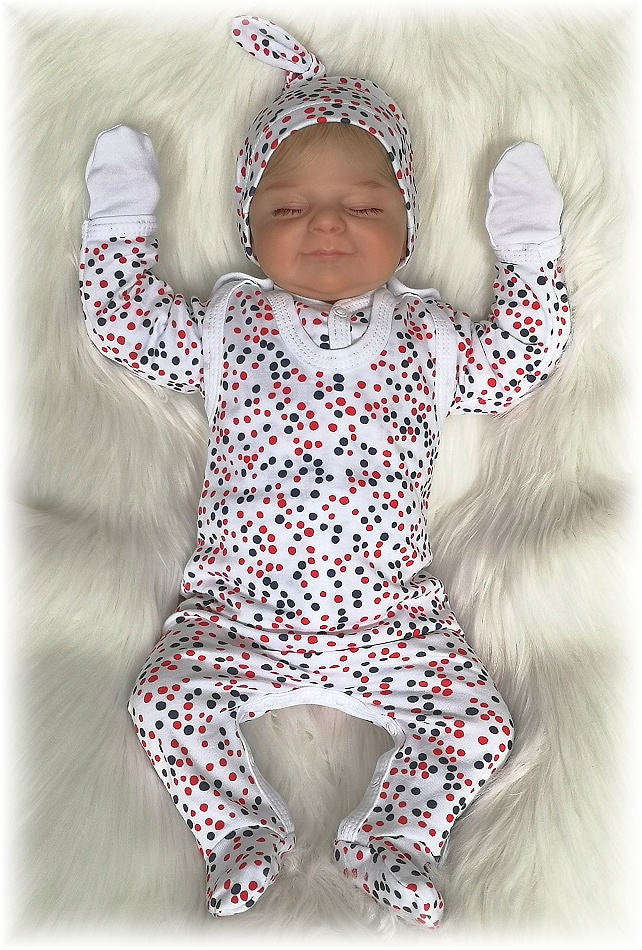 Kojenecké dupačky Puntíčky 50