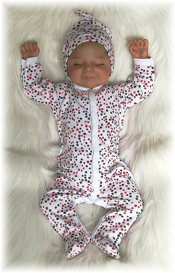 Kojenecký overal Puntíčky 62