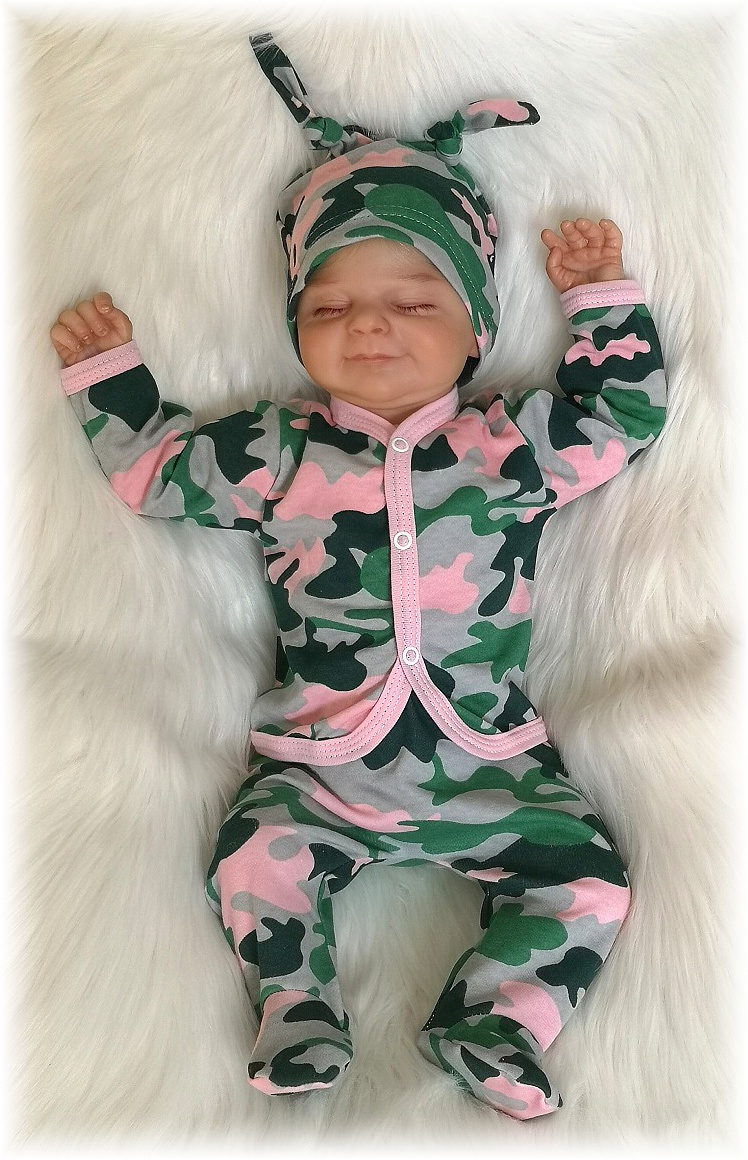 Kojenecký kabátek ARMY GIRL 86