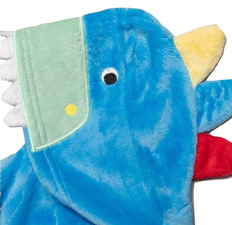 Kojenecký fleecový overal Dinosaur