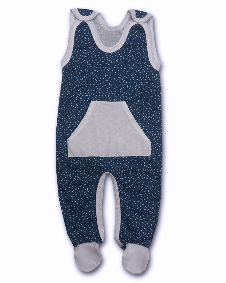 Kojenecké propínací body Tiny modrá 56