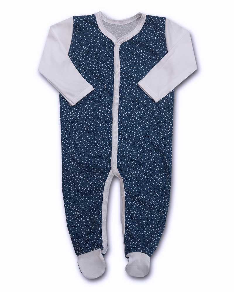 Kojenecké propínací body Tiny modrá 56