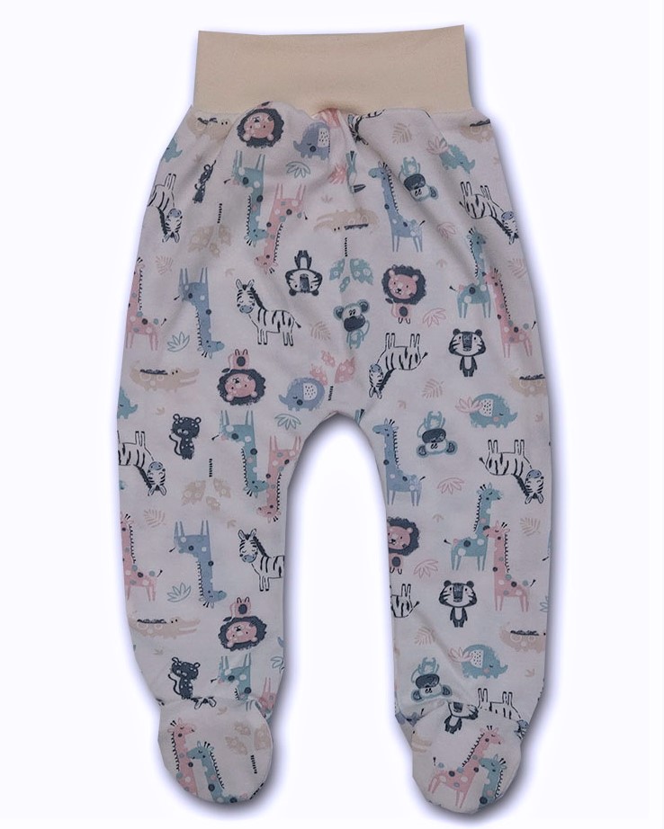 Kojenecké propínací body Safari krém 68