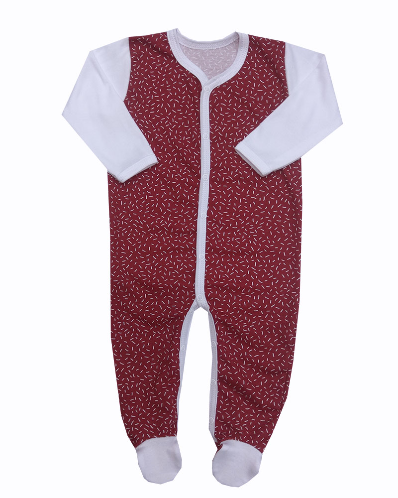 Kojenecké body Tiny bordó 80