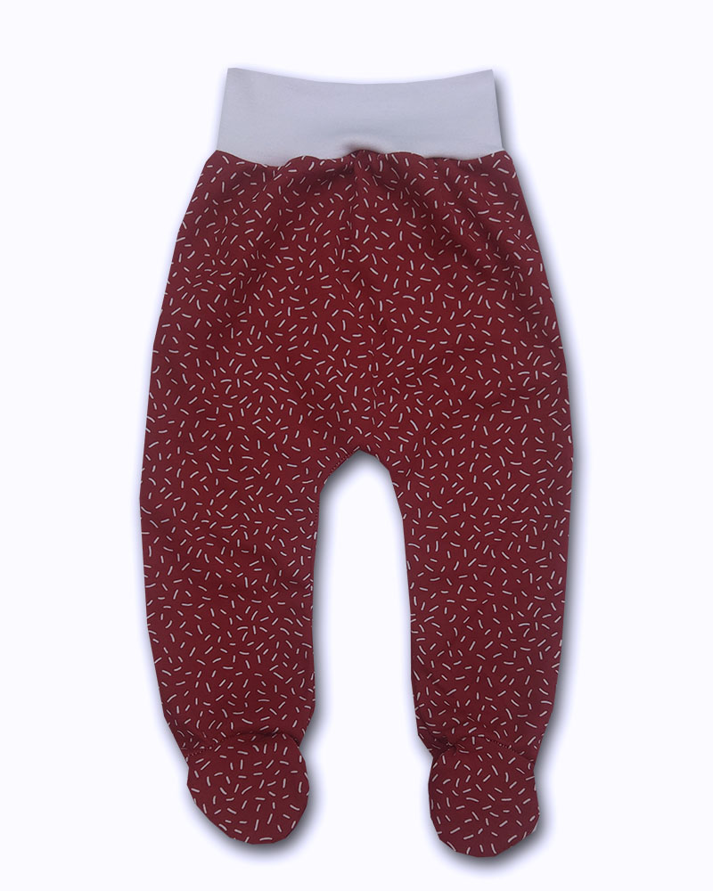 Kojenecký overal Tiny bordó 62