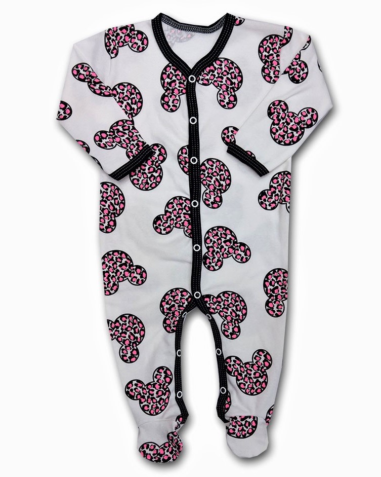 Kojenecké dupačky Miki růžová 68