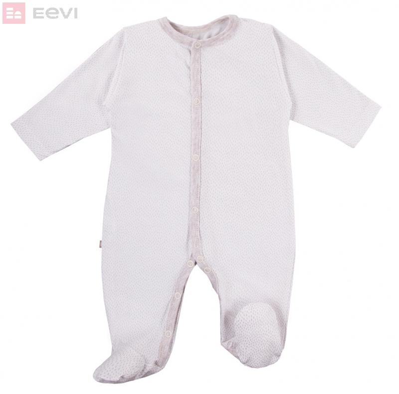 Kojenecký overal 3 kusy Hnědý medvídek 68