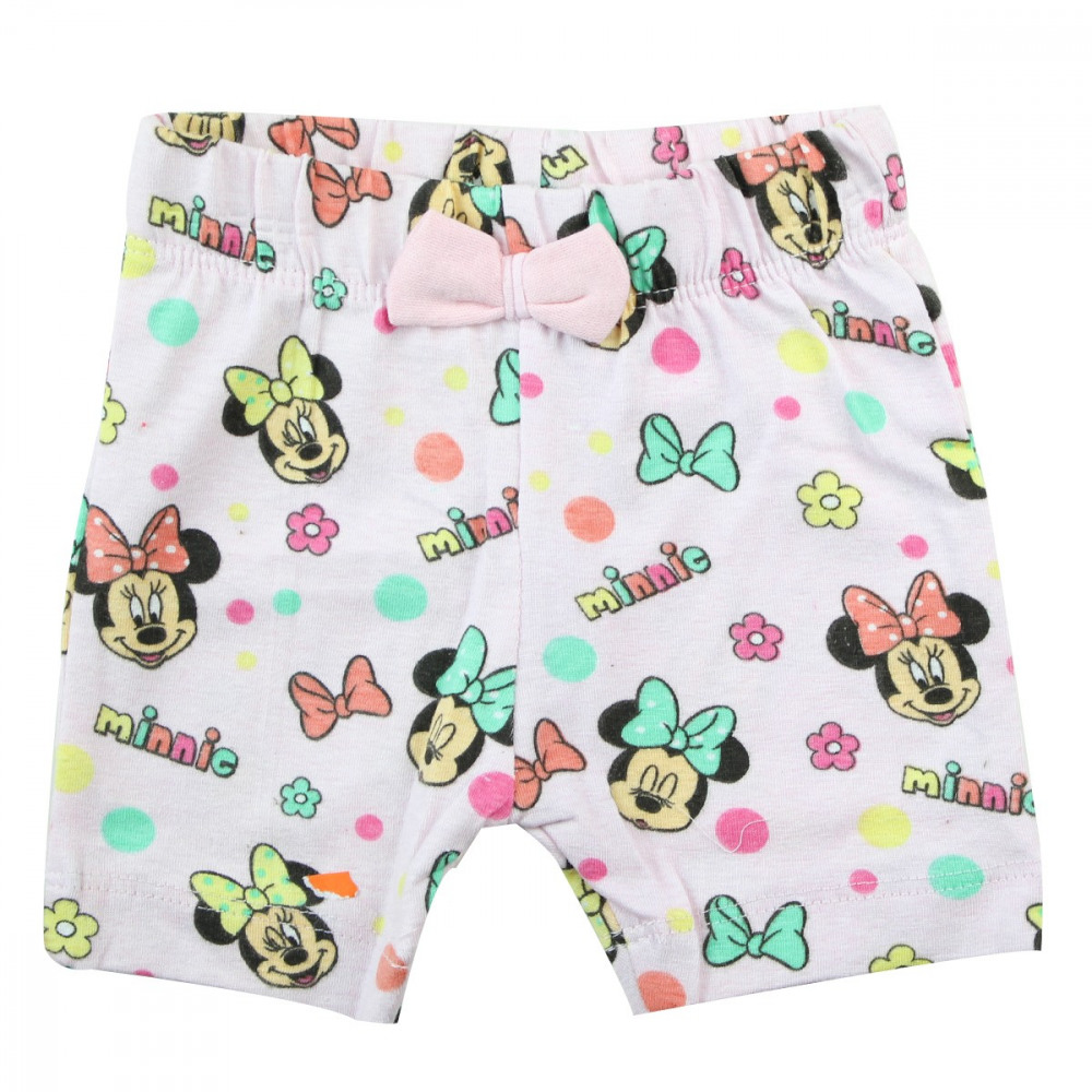 Kojenecká tunika + kraťásky Minnie růžová