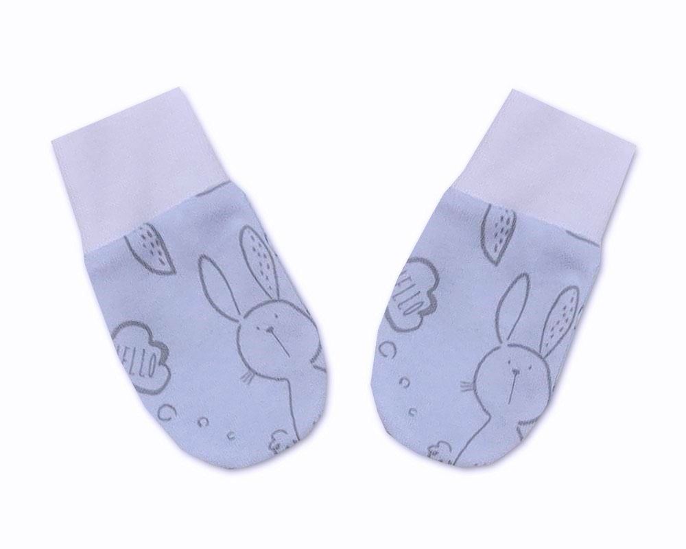 Kojenecká 5D souprava Modrý zajíček 56