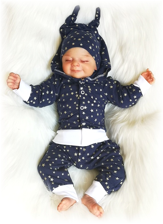 Dětská čepička Zlatá hvězdička