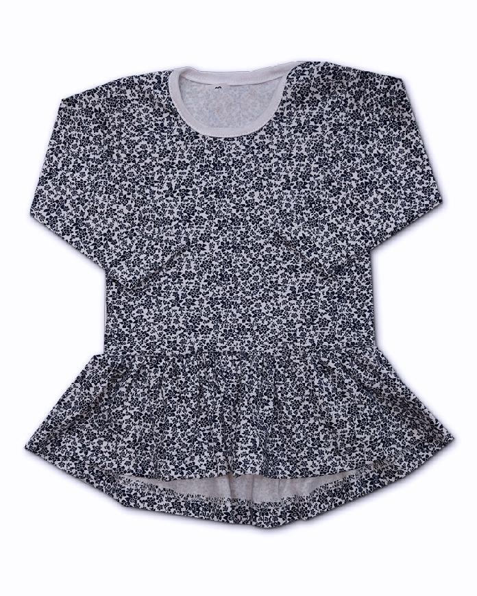 Dívčí 2D souprava Černý kvítek 62