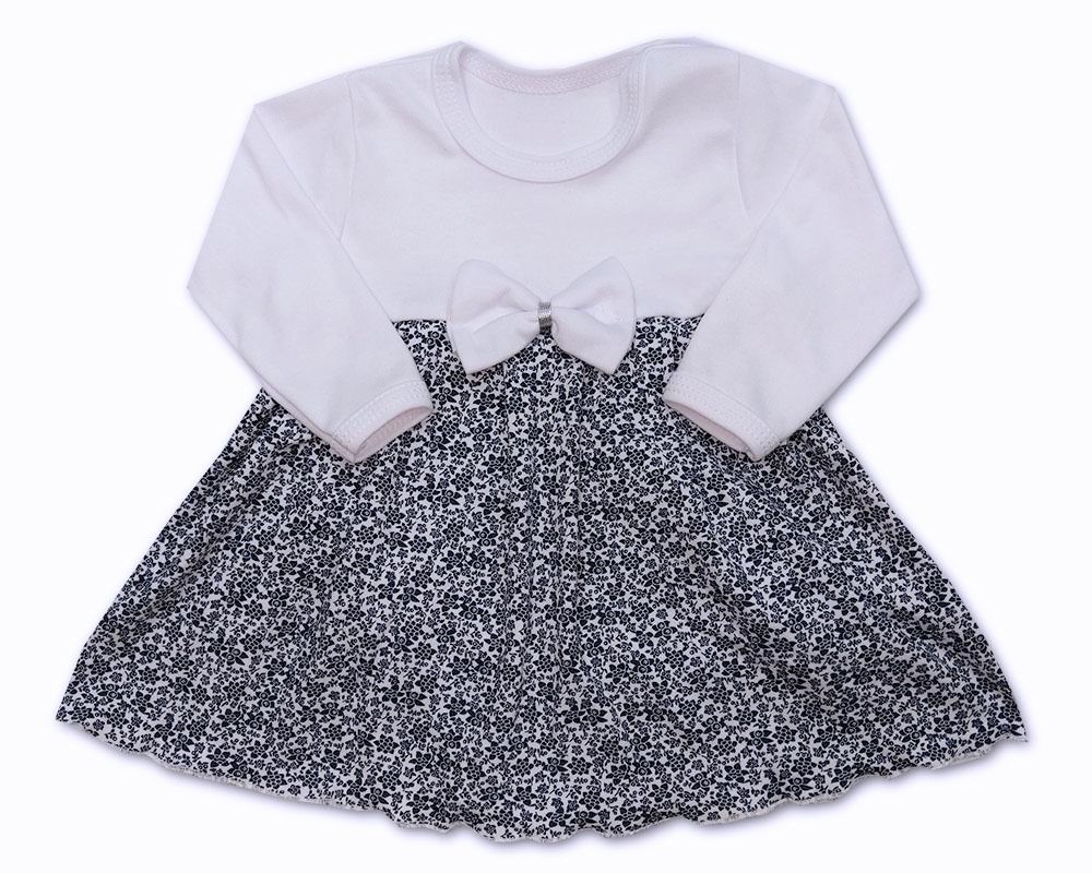 Kojenecké body se sukýnkou Černý kvítek 56