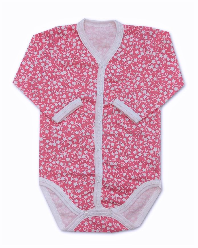 Kojenecké propínací body Bílý kvítek 62