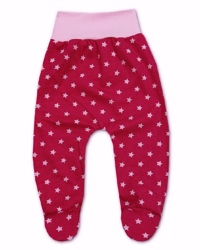 Kojenecké polodupačky Hvězda růžová 56