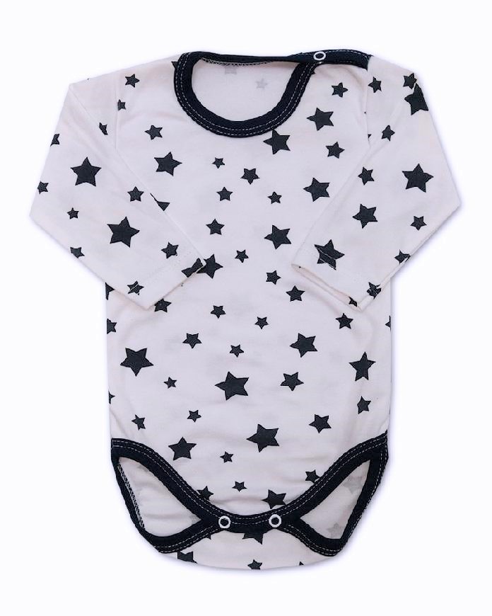 Kojenecká 2D souprava body+baggy Hvězda námořnická 56