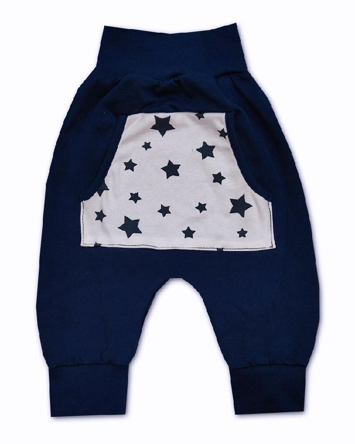 Kojenecká 2D souprava body+baggy Hvězda námořnická 74