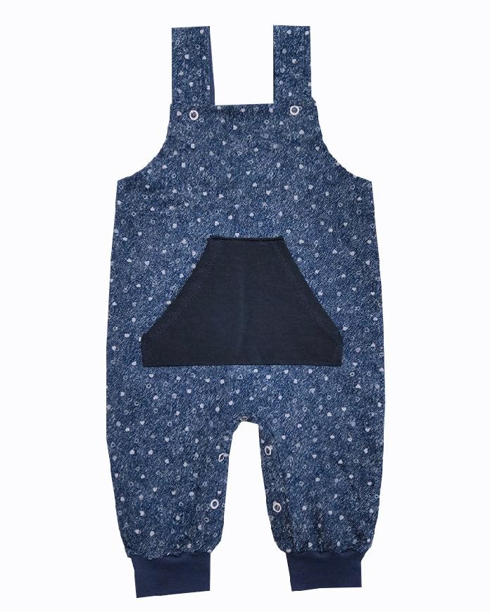 Tepláková souprava Denim srdíčko 68