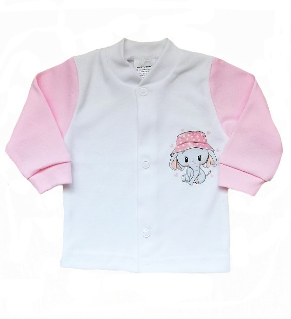 Kojenecká 5D souprava Růžové slůně 56