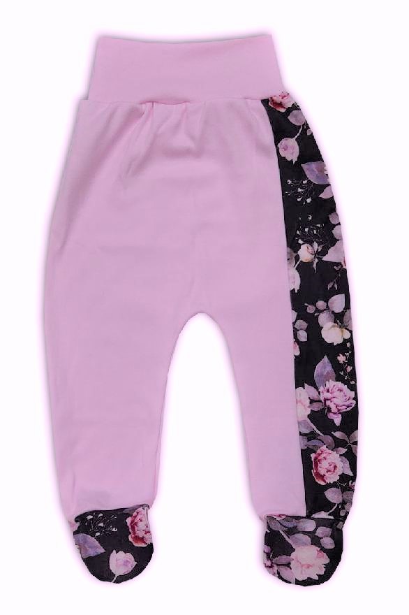 Kojenecké polodupačky Rose purple 80