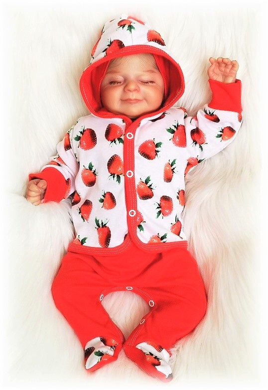 Kojenecká mikina Jahůdka 74