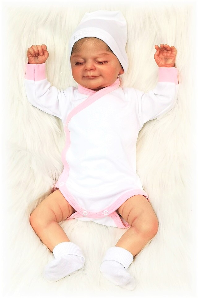 Kojenecká teplá 5D souprava do porodnice Mýval růžová 56