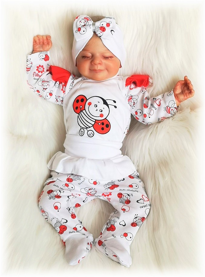 Kojenecké polodupačky s kanýrkem Sladká beruška 74