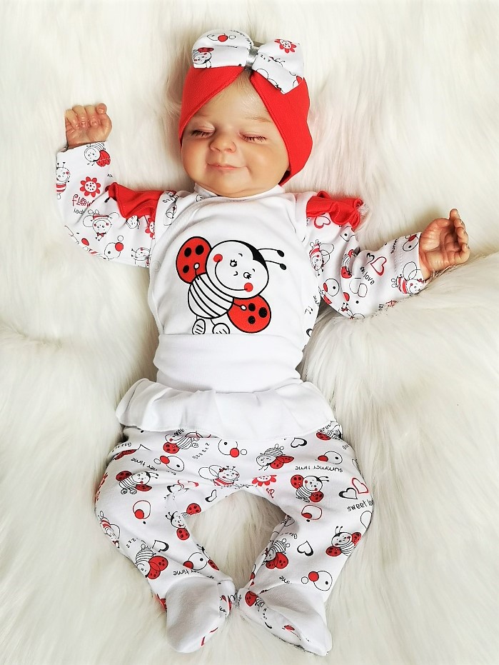 Kojenecké polodupačky s kanýrkem Sladká beruška 74