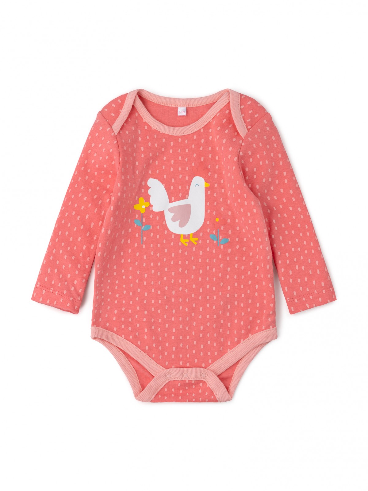 Kojenecké body 3 kusy ptáček