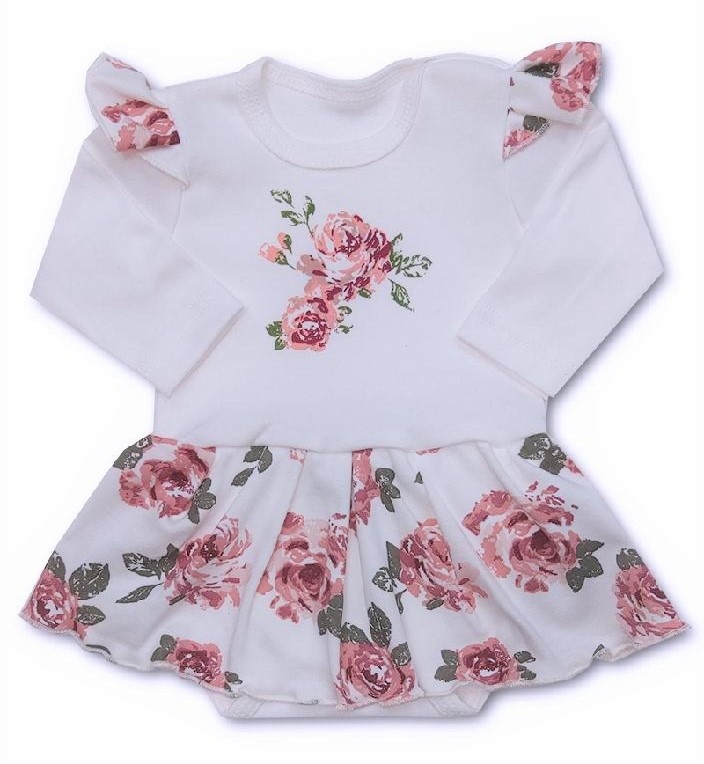 Kojenecké sukýnkové body Růžička PU 86