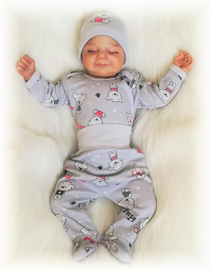 Kojenecké polodupačky HUG ME holka 80