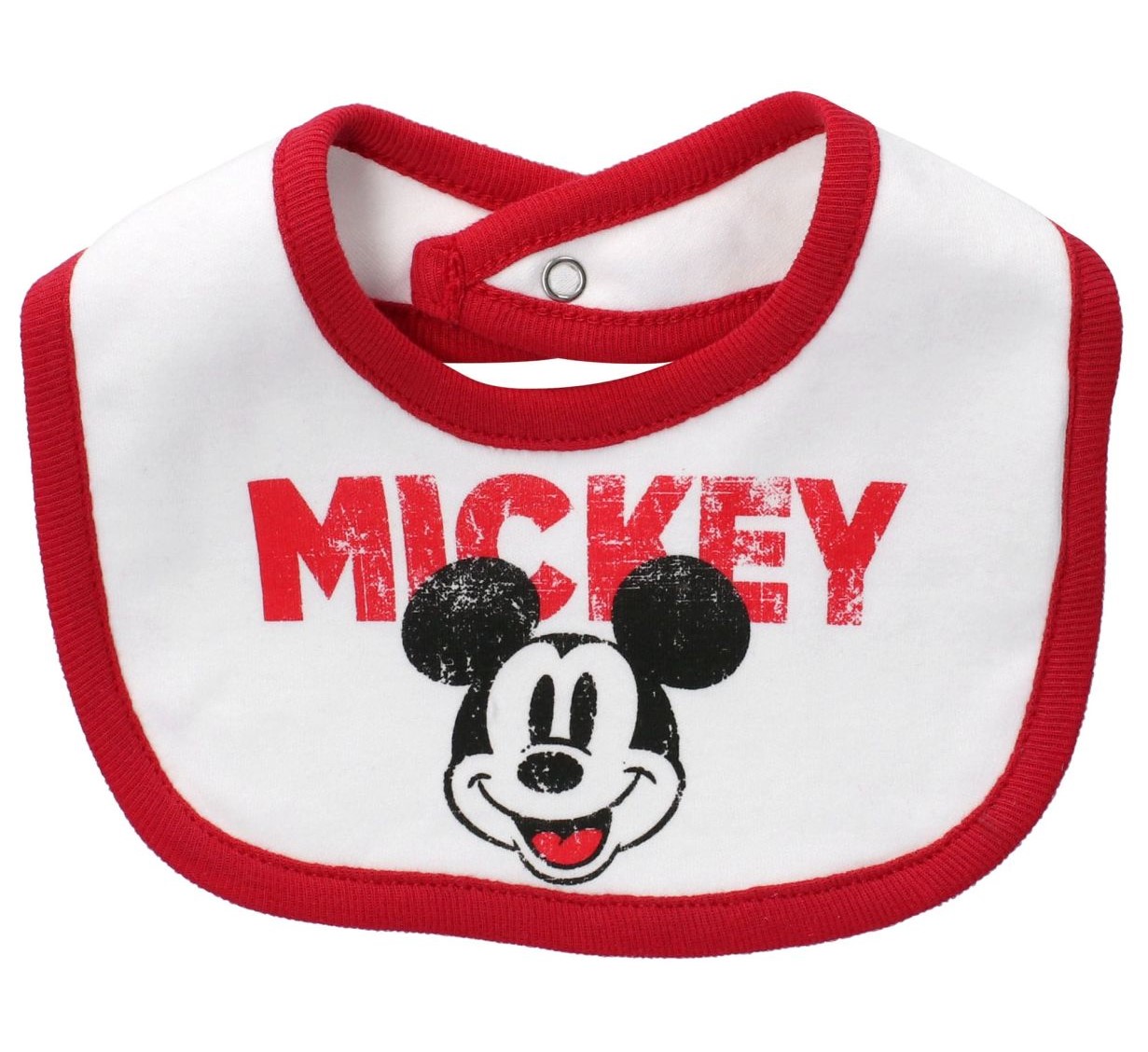 Kojenecká 3D souprava Mickey červená