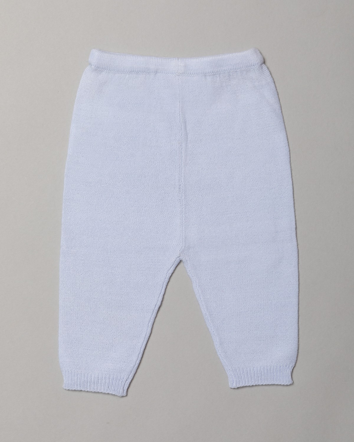 Kojenecká 3D pletená souprava modrá