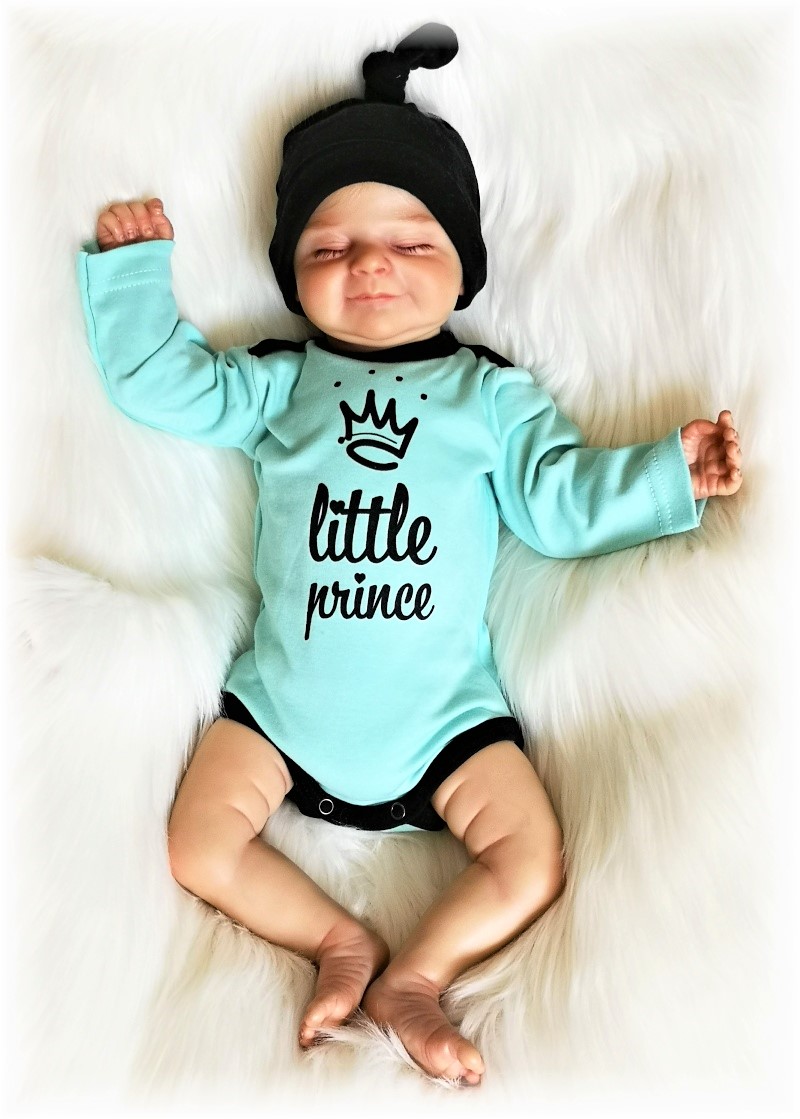 Kojenecká 2D souprava LITTLE PRINCE máta 80