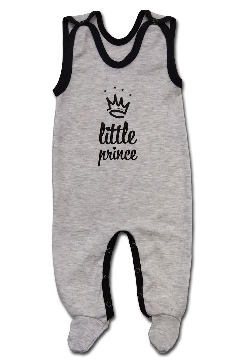 Kojenecká souprava 2D LITTLE PRINCE šedá 56
